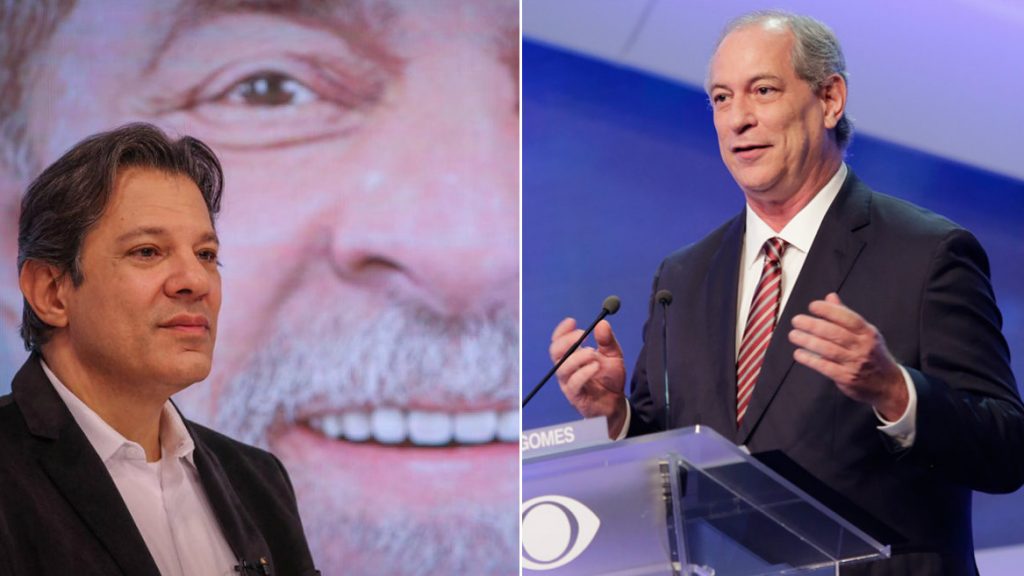 Para se aproximar de Bolsonaro Haddad deve atropelar Ciro Gomes