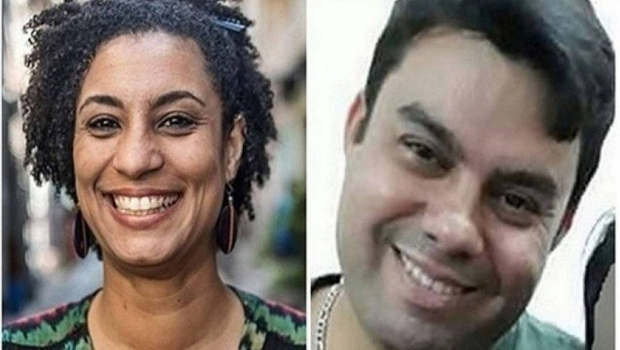 Marielle Franco e Anderson Pedro Gomes | Foto: Reprodução