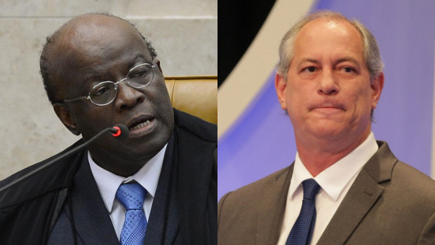 Ex ministro do STF Joaquim Barbosa tem Ciro Gomes como seu