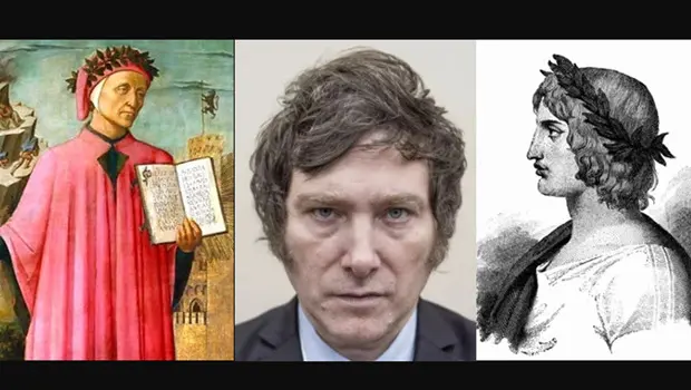 O desassisado Javier Milei citou o g nio Dante Alighieri ou o best