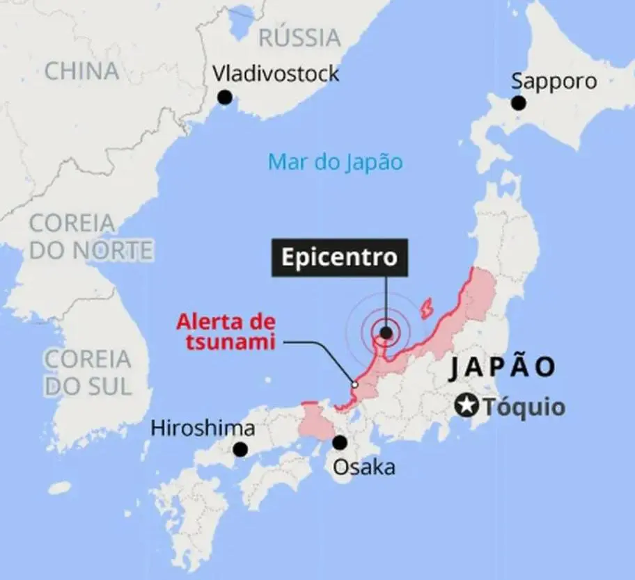 Terremoto no Japão deixa autoridades em alerta: veja vídeos