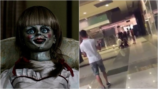 Jovem fica 'possuída' após assistir ao filme Annabelle 2 em cinema do Piauí