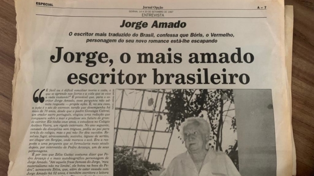 Jorge Amado: Entrevista Exclusiva Ao Jornal Opção   Jornal Opção