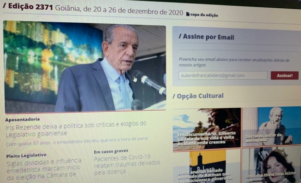 Aos 45 Anos, O Jornal Opção Muda, Mas Não Perde Sua Identidade