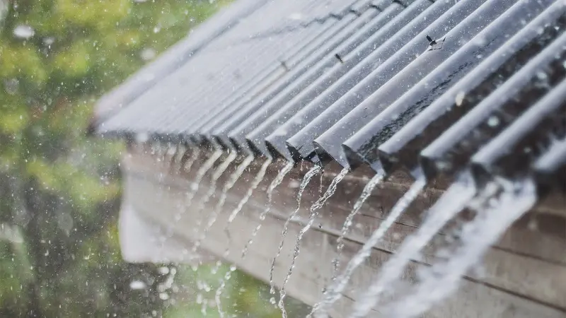 Captação de água de chuva para obras | Foto: reprodução