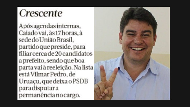 O Popular Muda Nome Do Prefeito De Uruaçu E, Contrariando A Lei, Diz