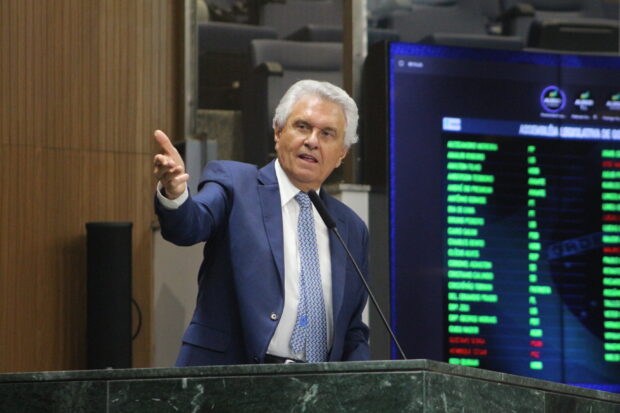 Governador Ronaldo Caiado. Foto Leoiran